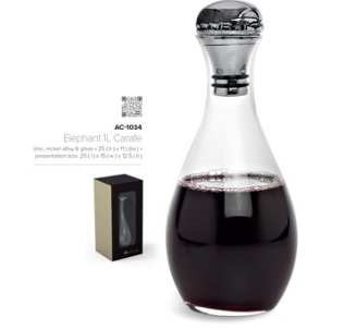 Champagne & Wine | Elephant 1L Carafe - 2 